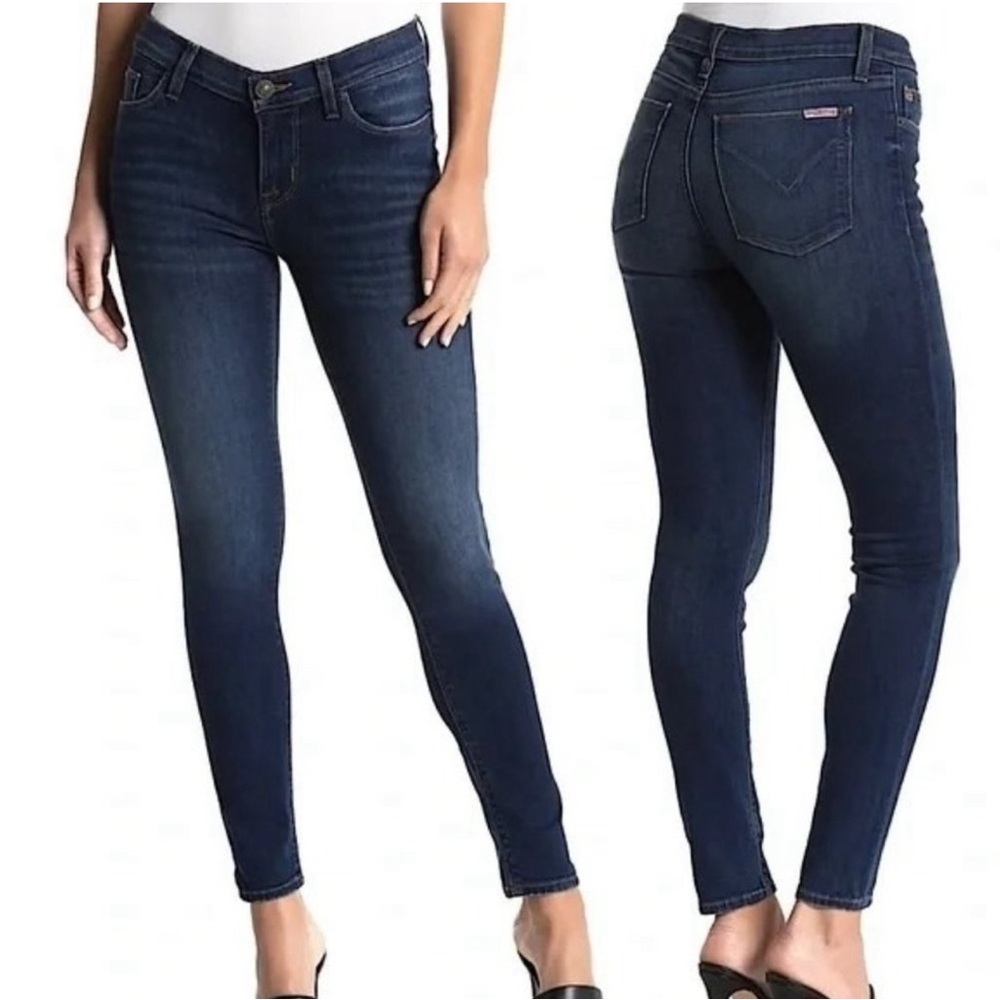 HUDSON KRISTA SUPER SKINNY‎ CROP Jeans NWC407ZNA COLU Size 28